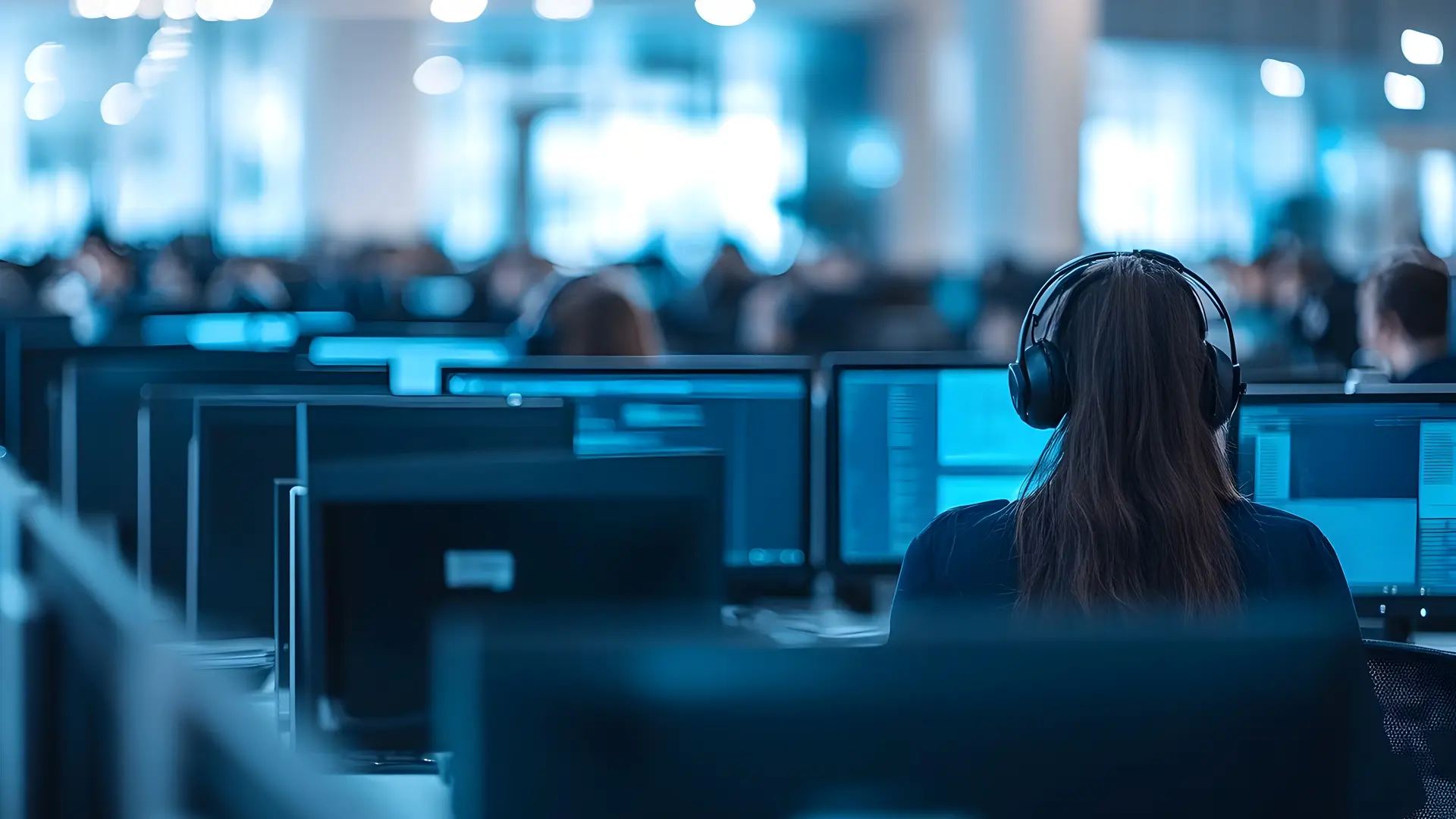 Contact Center Production Floor